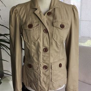 Gap Khaki Jacket - Size 8